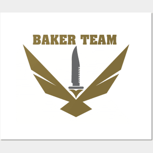 Baker Team Posters and Art